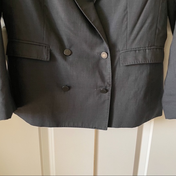 Rag & Bone Wool Linen Blend Double Breasted Blazer - Picture 7 of 17